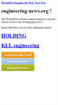 Mobile Screenshot of engineering-news.org